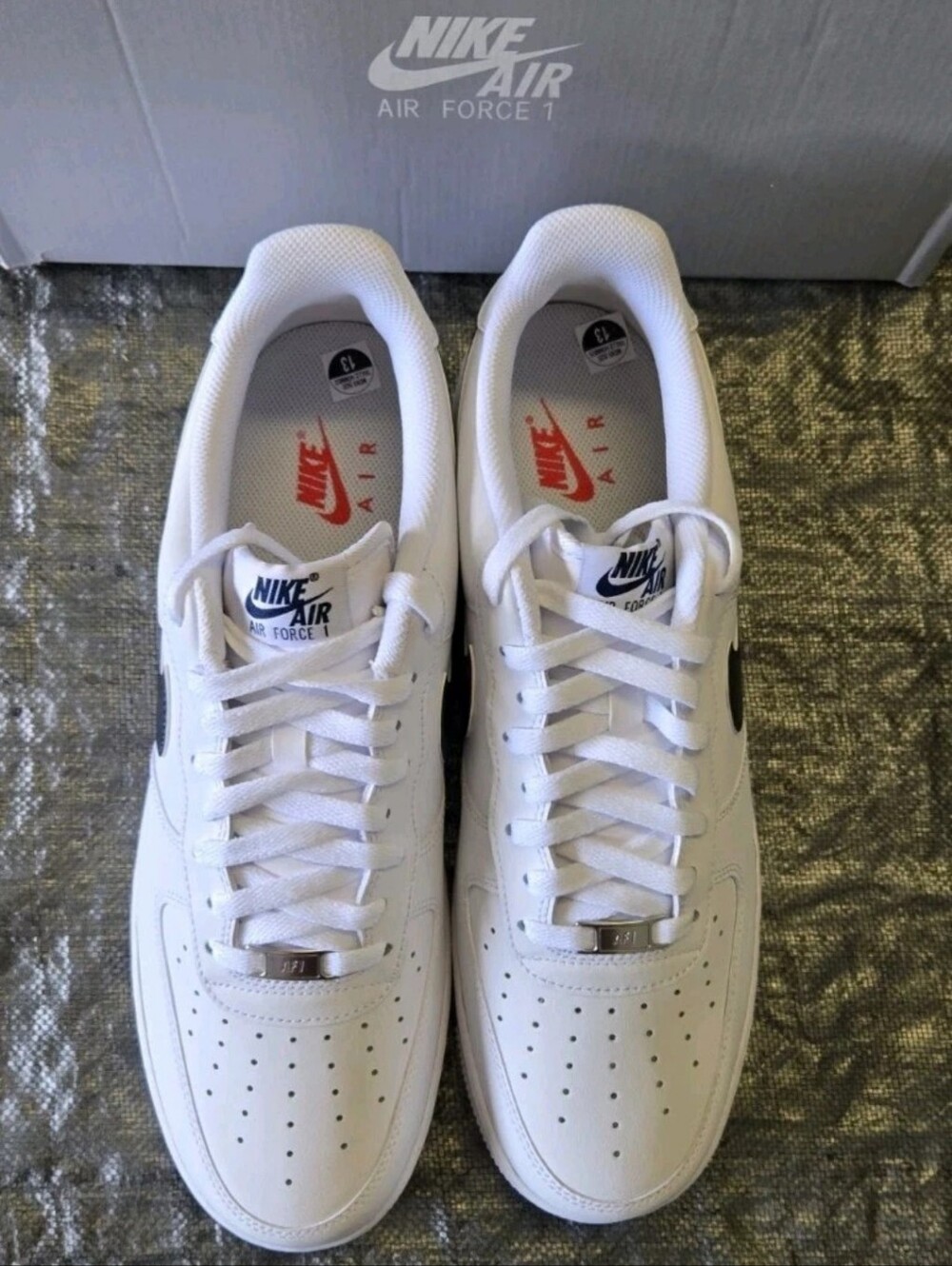 Nike Air Force 1 '07 LV8 Team USA World Cup IQ0407-100 Men's Size 13 - Picture 5 of 7